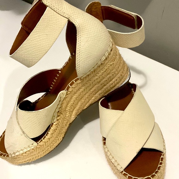 Like New! Franco Sarto Wedge Sandals - Picture 2 of 7